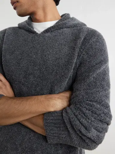Gabriela Hearst Datum Cashmere and Silk-Blend Hoodie - Men | Thumbnail 5 Gabriela Hearst Datum Cashmere and Silk-Blend Hoodie - Men | Thumbnail 5