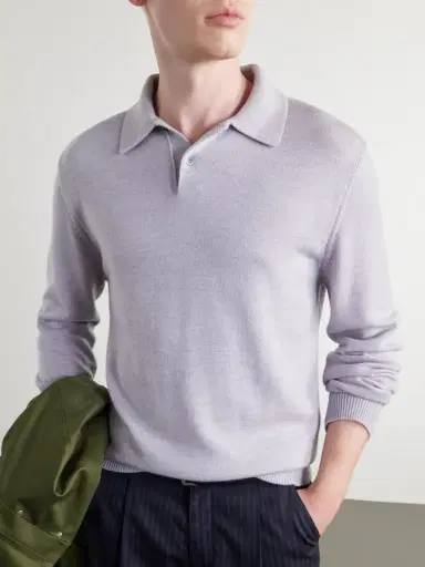 MR P. Merino Wool Polo Shirt - Men | Thumbnail 5 MR P. Merino Wool Polo Shirt - Men | Thumbnail 5