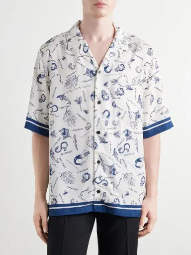 MANAAKI Hawaiki Camp-Collar Printed Lyocell-Twill Shirt - Men | Thumbnail 3 MANAAKI Hawaiki Camp-Collar Printed Lyocell-Twill Shirt - Men | Thumbnail 3