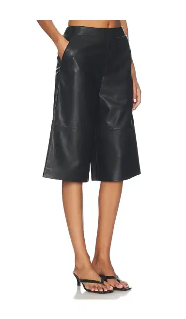 Aligne Kayleigh Leather Culotte | Thumbnail 2 Aligne Kayleigh Leather Culotte | Thumbnail 2