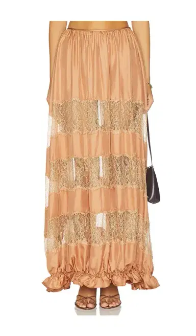 Ulla Johnson Chantal Silk Midi Skirt | Thumbnail 1 Ulla Johnson Chantal Silk Midi Skirt | Thumbnail 1