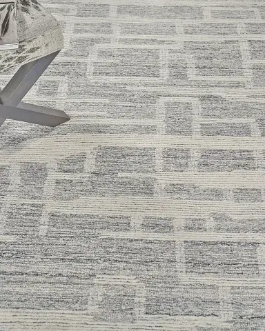 Exquisite Rugs Park City Hand-Tufted Gray/Ivory Rug | Thumbnail 8 Exquisite Rugs Park City Hand-Tufted Gray/Ivory Rug | Thumbnail 8