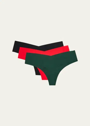 Commando Seamless Microfiber Thongs, Set of 3 | Thumbnail 2 Commando Seamless Microfiber Thongs, Set of 3 | Thumbnail 2