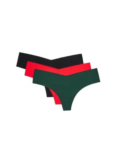 Commando Seamless Microfiber Thongs, Set of 3 | Thumbnail 1 Commando Seamless Microfiber Thongs, Set of 3 | Thumbnail 1
