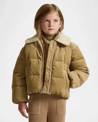 Polo Ralph Lauren COTTON CORDUROY-PUFFER-OUTERWEAR-COAT | Thumbnail 3 Polo Ralph Lauren COTTON CORDUROY-PUFFER-OUTERWEAR-COAT | Thumbnail 3