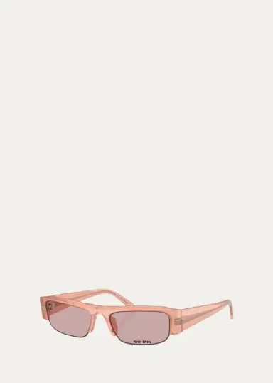 Miu Miu B07SF 54MM Rectangular Sunglasses | Thumbnail 3 Miu Miu B07SF 54MM Rectangular Sunglasses | Thumbnail 3