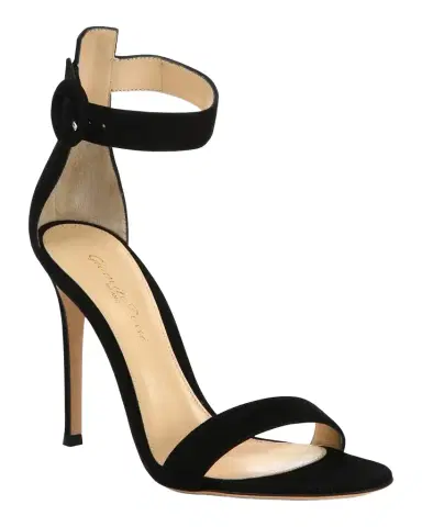 Gianvito Rossi Portofino Suede Sandals | Thumbnail 1 Gianvito Rossi Portofino Suede Sandals | Thumbnail 1