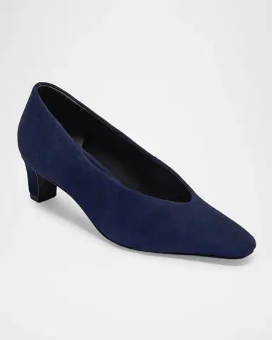 Bernardo 50mm Chiara Suede Pumps | Thumbnail 2 Bernardo 50mm Chiara Suede Pumps | Thumbnail 2