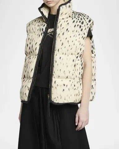 Moncler Rayonnant Down-Fill Puffer Vest Jacket | Thumbnail 5 Moncler Rayonnant Down-Fill Puffer Vest Jacket | Thumbnail 5