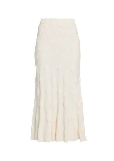 Lela Rose Pucker Dot Knit Midi Skirt | Thumbnail 1 Lela Rose Pucker Dot Knit Midi Skirt | Thumbnail 1