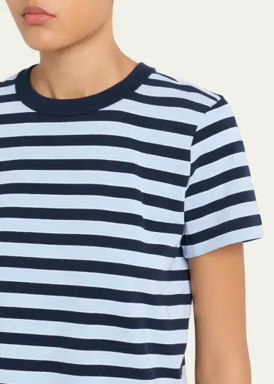 Frame The Boxy Striped Tee | Thumbnail 5 Frame The Boxy Striped Tee | Thumbnail 5