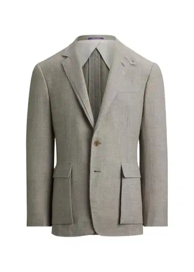 Ralph Lauren Purple Label Men's Hadley Hand-Tailored Textured Single-Breasted Sport Coat | Thumbnail 1 Ralph Lauren Purple Label Men's Hadley Hand-Tailored Textured Single-Breasted Sport Coat | Thumbnail 1
