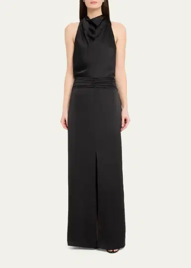 Ramy Brook Charmayne Sleeveless Slit Cowl Gown | Thumbnail 2 Ramy Brook Charmayne Sleeveless Slit Cowl Gown | Thumbnail 2