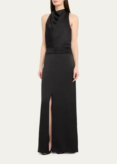 Ramy Brook Charmayne Sleeveless Slit Cowl Gown | Thumbnail 4 Ramy Brook Charmayne Sleeveless Slit Cowl Gown | Thumbnail 4