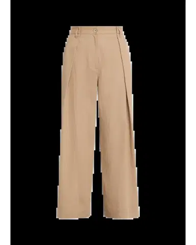 Brunello Cucinelli Sparkle Twill Wide-Leg Pants | Thumbnail 2 Brunello Cucinelli Sparkle Twill Wide-Leg Pants | Thumbnail 2