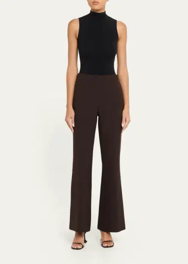 Simkhai Kenna High-Rise Flare Trousers | Thumbnail 2 Simkhai Kenna High-Rise Flare Trousers | Thumbnail 2
