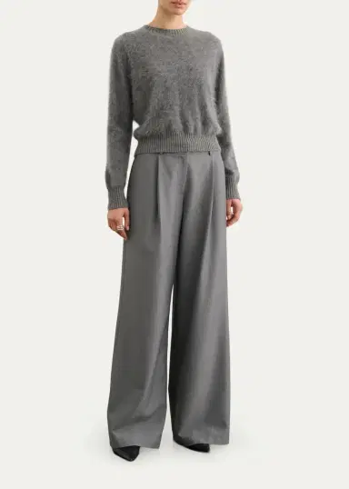 Toccin Talullah Crewneck Brushed Cashmere Sweater | Thumbnail 2 Toccin Talullah Crewneck Brushed Cashmere Sweater | Thumbnail 2