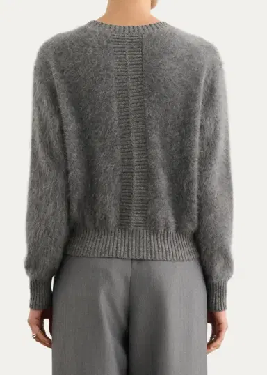 Toccin Talullah Crewneck Brushed Cashmere Sweater | Thumbnail 3 Toccin Talullah Crewneck Brushed Cashmere Sweater | Thumbnail 3
