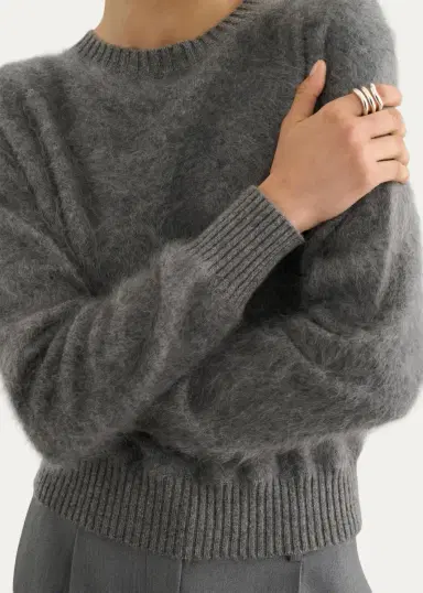 Toccin Talullah Crewneck Brushed Cashmere Sweater | Thumbnail 5 Toccin Talullah Crewneck Brushed Cashmere Sweater | Thumbnail 5