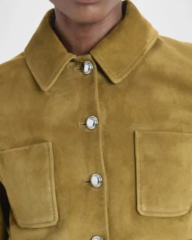 Altuzarra Astley Single-Breasted Suede Jacket | Thumbnail 5 Altuzarra Astley Single-Breasted Suede Jacket | Thumbnail 5