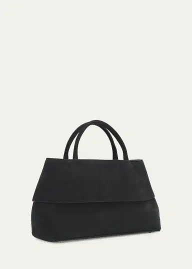 Toteme Mercer Nubuck Leather Top-Handle Bag | Thumbnail 2 Toteme Mercer Nubuck Leather Top-Handle Bag | Thumbnail 2