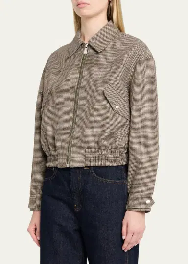 3.1 Phillip Lim Tweed Blouson Bomber Jacket | Thumbnail 4 3.1 Phillip Lim Tweed Blouson Bomber Jacket | Thumbnail 4