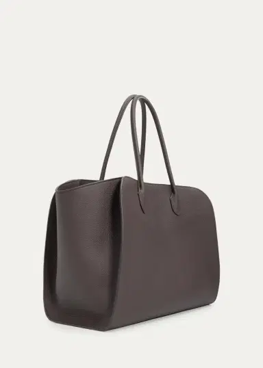 The Row Men's Marlo Grained Leather Tote Bag | Thumbnail 3 The Row Men's Marlo Grained Leather Tote Bag | Thumbnail 3