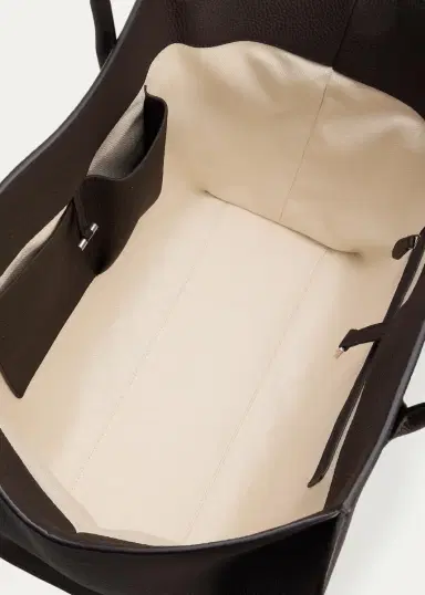 The Row Men's Marlo Grained Leather Tote Bag | Thumbnail 4 The Row Men's Marlo Grained Leather Tote Bag | Thumbnail 4