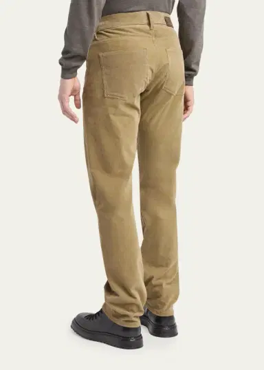 Giorgio Armani Men's Slim-Fit Corduroy Pants | Thumbnail 3 Giorgio Armani Men's Slim-Fit Corduroy Pants | Thumbnail 3