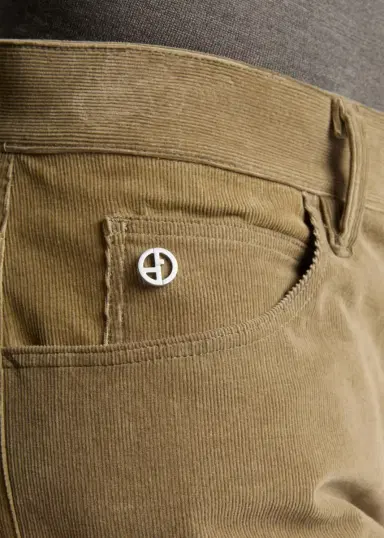 Giorgio Armani Men's Slim-Fit Corduroy Pants | Thumbnail 5 Giorgio Armani Men's Slim-Fit Corduroy Pants | Thumbnail 5