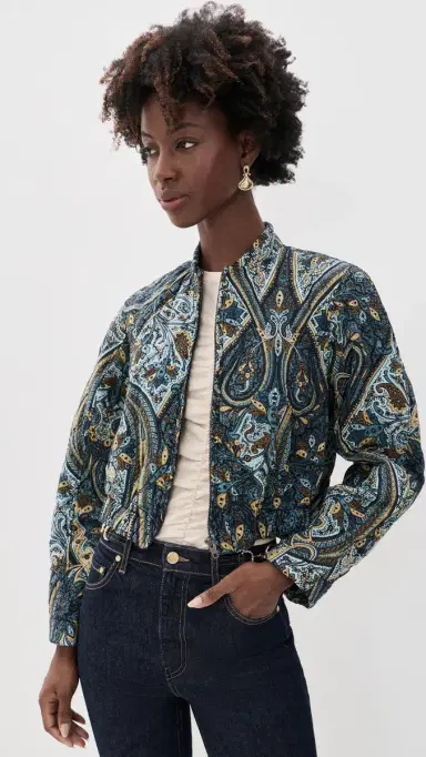 Ulla Johnson Yara Silk Jacket | Thumbnail 2 Ulla Johnson Yara Silk Jacket | Thumbnail 2