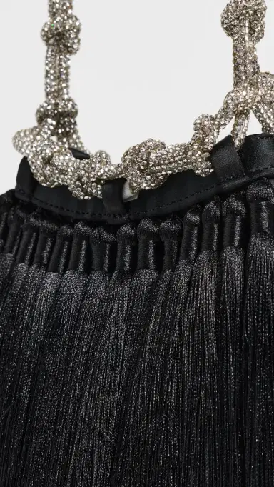 SIMONMILLER Tassel Evening Knotty Bag Black One Size | Thumbnail 5 SIMONMILLER Tassel Evening Knotty Bag Black One Size | Thumbnail 5