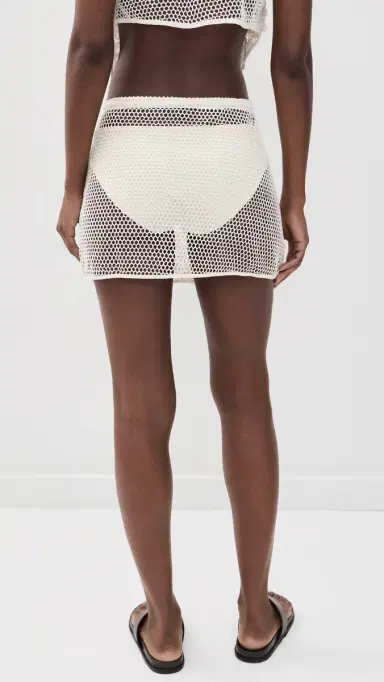 Never Fully Dressed hell Embellished Coverup Skirt hell Crochet | Thumbnail 3 Never Fully Dressed hell Embellished Coverup Skirt hell Crochet | Thumbnail 3