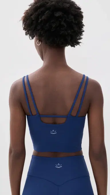 Beyond Yoga Inthezone Strappy Cropped Tank Deep Ocean | Thumbnail 3 Beyond Yoga Inthezone Strappy Cropped Tank Deep Ocean | Thumbnail 3