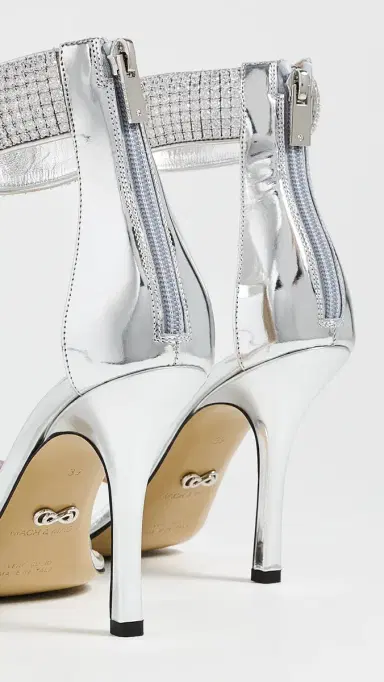 Mach & Mach She's a Lady Zircon Gioello Leather Sandals | Thumbnail 4 Mach & Mach She's a Lady Zircon Gioello Leather Sandals | Thumbnail 4