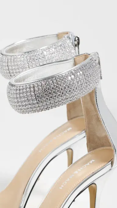 Mach & Mach She's a Lady Zircon Gioello Leather Sandals | Thumbnail 6 Mach & Mach She's a Lady Zircon Gioello Leather Sandals | Thumbnail 6