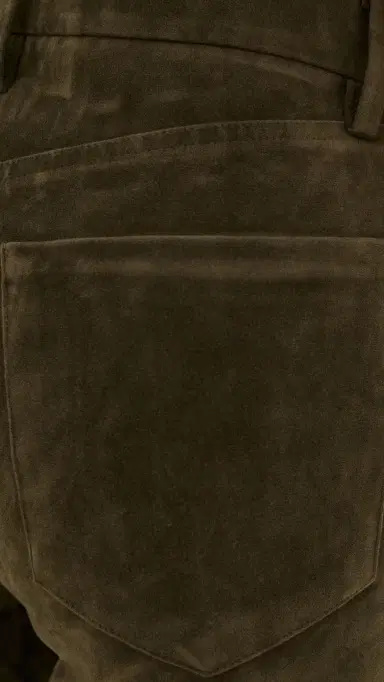 Joe's Jeans The Vegan Suede Margot Slim Pants Olive | Thumbnail 6 Joe's Jeans The Vegan Suede Margot Slim Pants Olive | Thumbnail 6