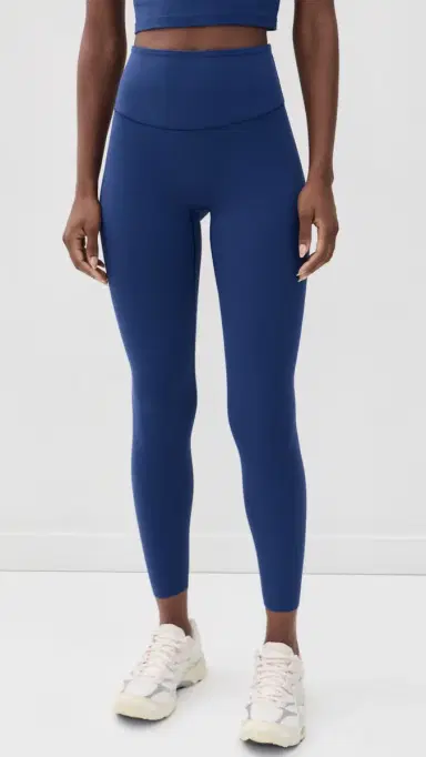 Beyond Yoga In The Zone High Waisted Midi eggings Deep Ocean | Thumbnail 2 Beyond Yoga In The Zone High Waisted Midi eggings Deep Ocean | Thumbnail 2