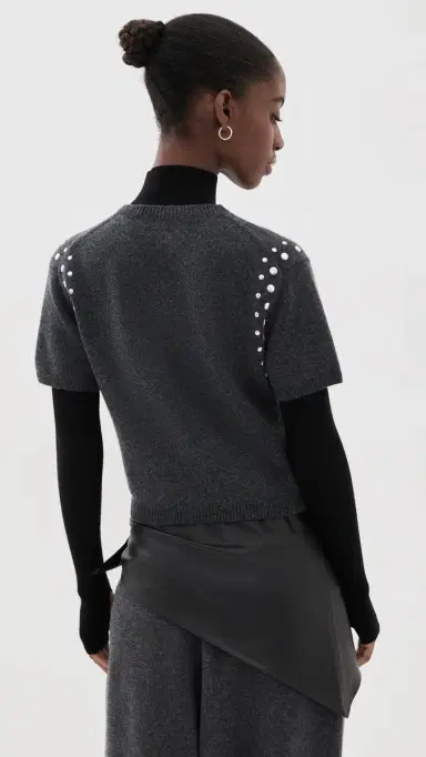 3.1 Phillip Lim Wool Blend Boxy V-Neck Sweater | Thumbnail 3 3.1 Phillip Lim Wool Blend Boxy V-Neck Sweater | Thumbnail 3