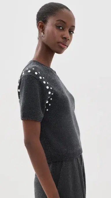 3.1 Phillip Lim Wool Blend Boxy V-Neck Sweater | Thumbnail 4 3.1 Phillip Lim Wool Blend Boxy V-Neck Sweater | Thumbnail 4
