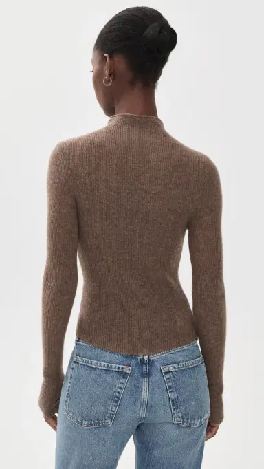 Citizens of Humanity Leelah ock Neck Sweater ushroom | Thumbnail 3 Citizens of Humanity Leelah ock Neck Sweater ushroom | Thumbnail 3