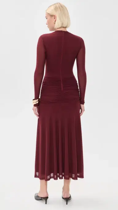 Wayf Selene Ruched Dress | Thumbnail 3 Wayf Selene Ruched Dress | Thumbnail 3