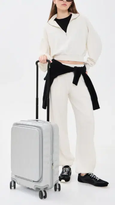 TUMI Front Access Expandable Carry On Suitcase Salt One Size | Thumbnail 3 TUMI Front Access Expandable Carry On Suitcase Salt One Size | Thumbnail 3