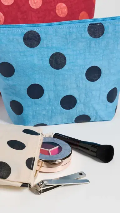 BAGGU Go Pouch Set Polka Dot Mix One Size | Thumbnail 4 BAGGU Go Pouch Set Polka Dot Mix One Size | Thumbnail 4