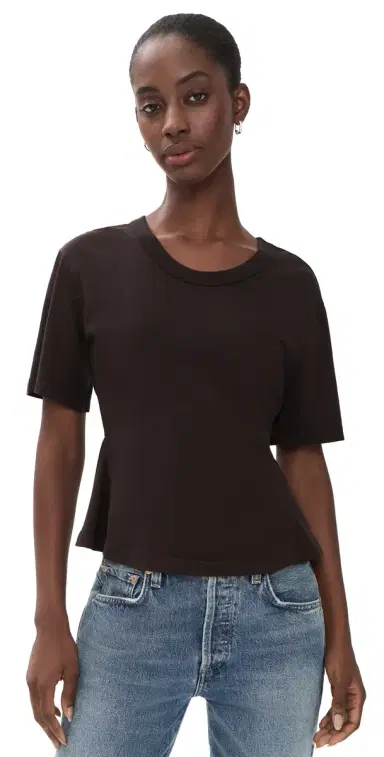 Citizens of Humanity Rework en's Tee Chocolate | Thumbnail 1 Citizens of Humanity Rework en's Tee Chocolate | Thumbnail 1