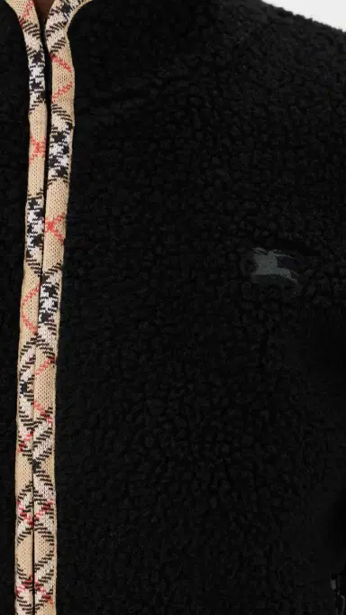 Burberry Felicia Fleece Zip | Thumbnail 6 Burberry Felicia Fleece Zip | Thumbnail 6