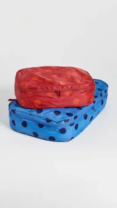BAGGU Large Packing Cube Set Polka Dot Mix One Size | Thumbnail 2 BAGGU Large Packing Cube Set Polka Dot Mix One Size | Thumbnail 2