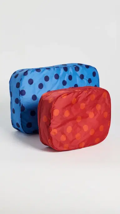 BAGGU Large Packing Cube Set Polka Dot Mix One Size | Thumbnail 3 BAGGU Large Packing Cube Set Polka Dot Mix One Size | Thumbnail 3