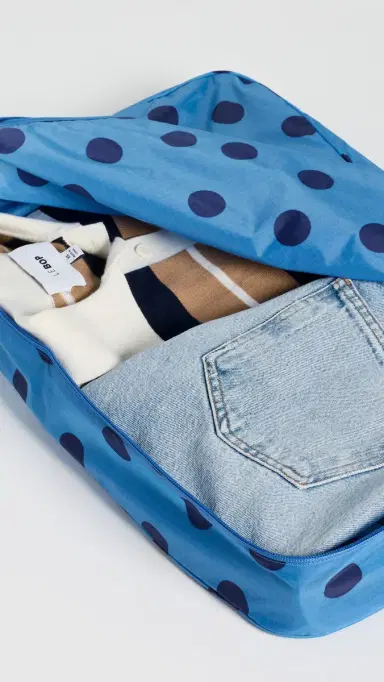 BAGGU Large Packing Cube Set Polka Dot Mix One Size | Thumbnail 4 BAGGU Large Packing Cube Set Polka Dot Mix One Size | Thumbnail 4