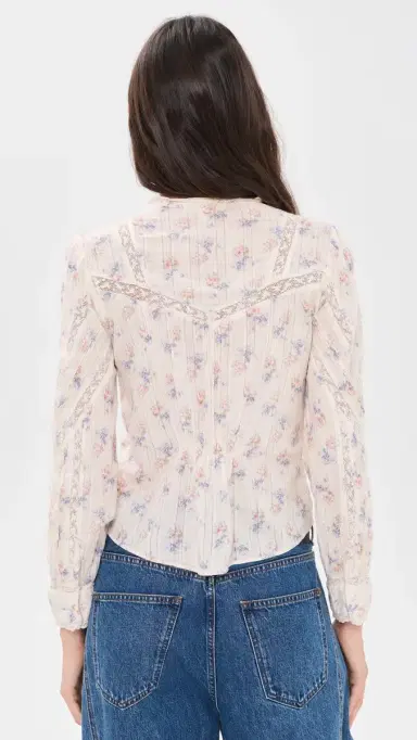 LoveShackFancy iah Top Antique Vanilla | Thumbnail 3 LoveShackFancy iah Top Antique Vanilla | Thumbnail 3